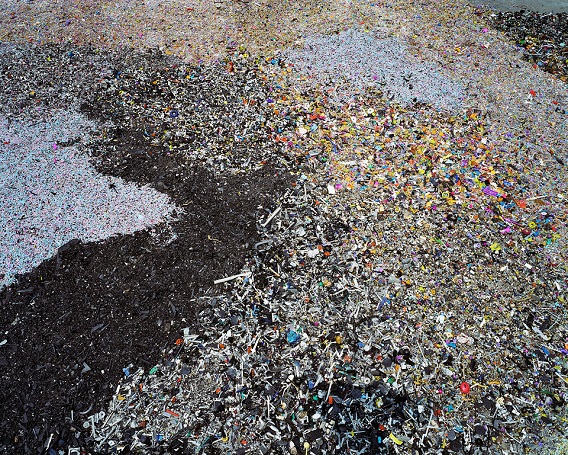 China Recycling #8 Plastic Toy Parts, Guiyu, Guangdong Province, 2004