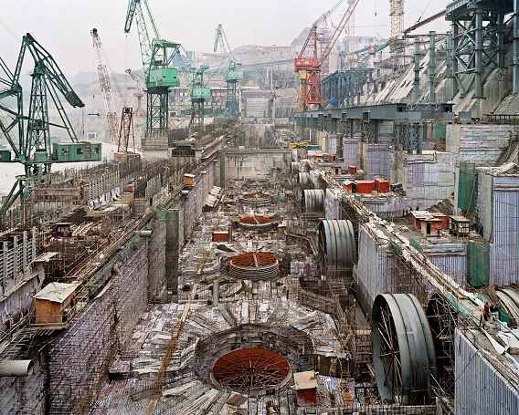 Dam #6 Three Gorges Dam Project, Yangtze River, 2005